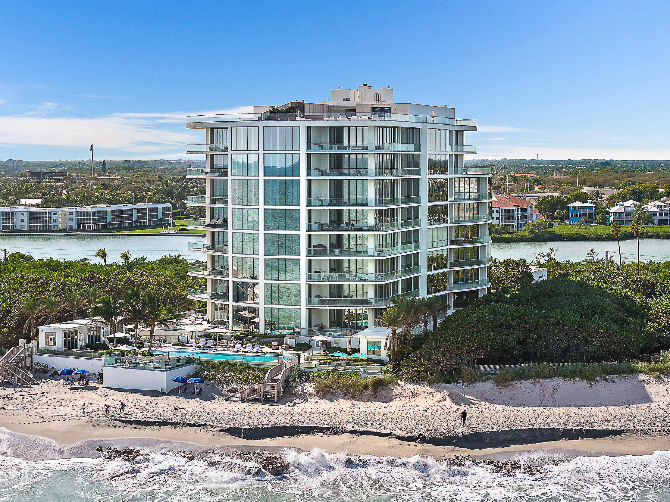 1500 South Beach Road, Unit 302 Tequesta, FL 33469 - Photo 34 of 41 Aerial