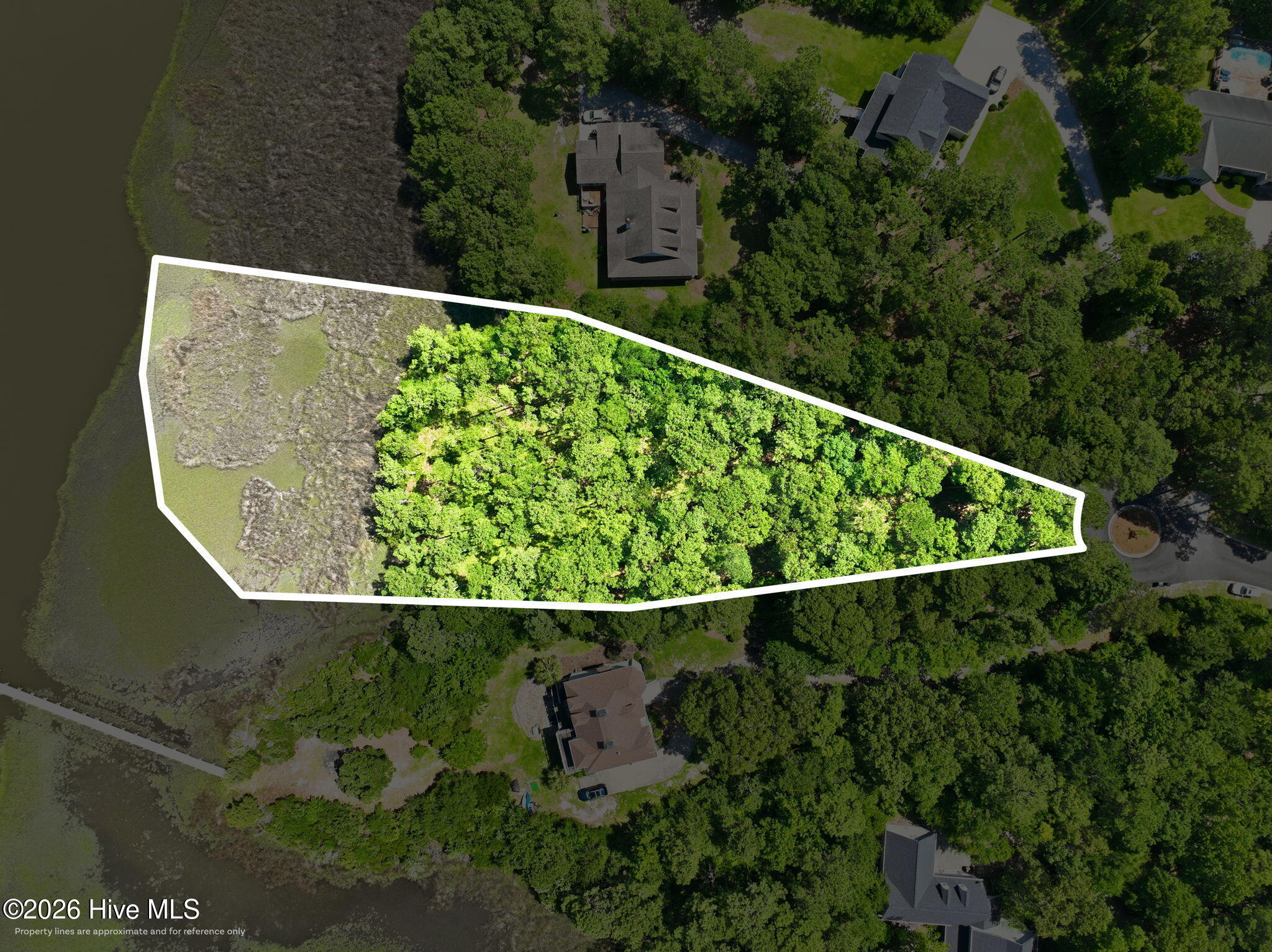 123 White Swan Way Road Swansboro, NC 28584 - Photo 3 of 17 Outline of Property