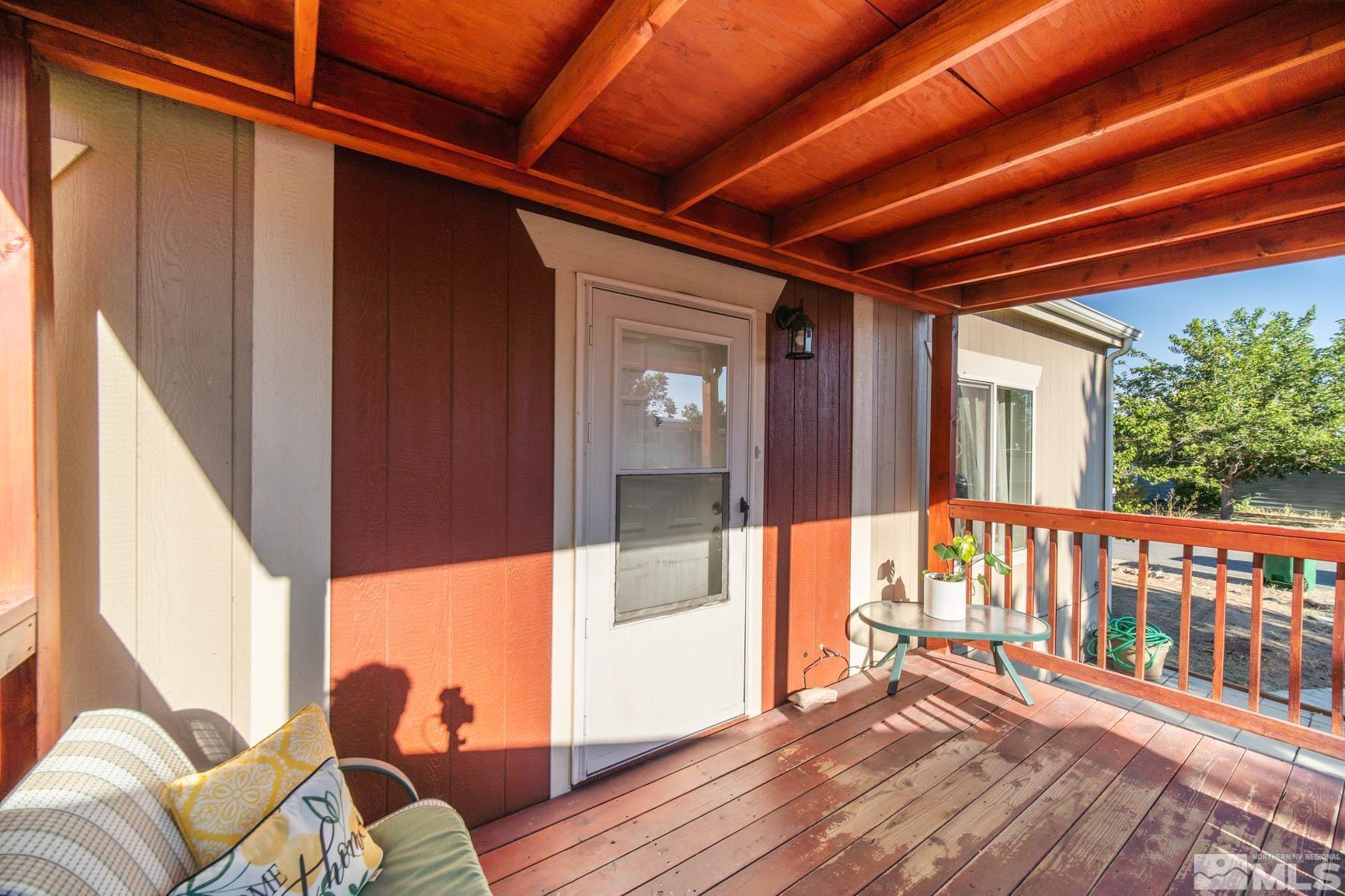 16210 Rhyolite Circle Reno, NV 89521 - Photo 23 of 39 a view of balcony with furniture