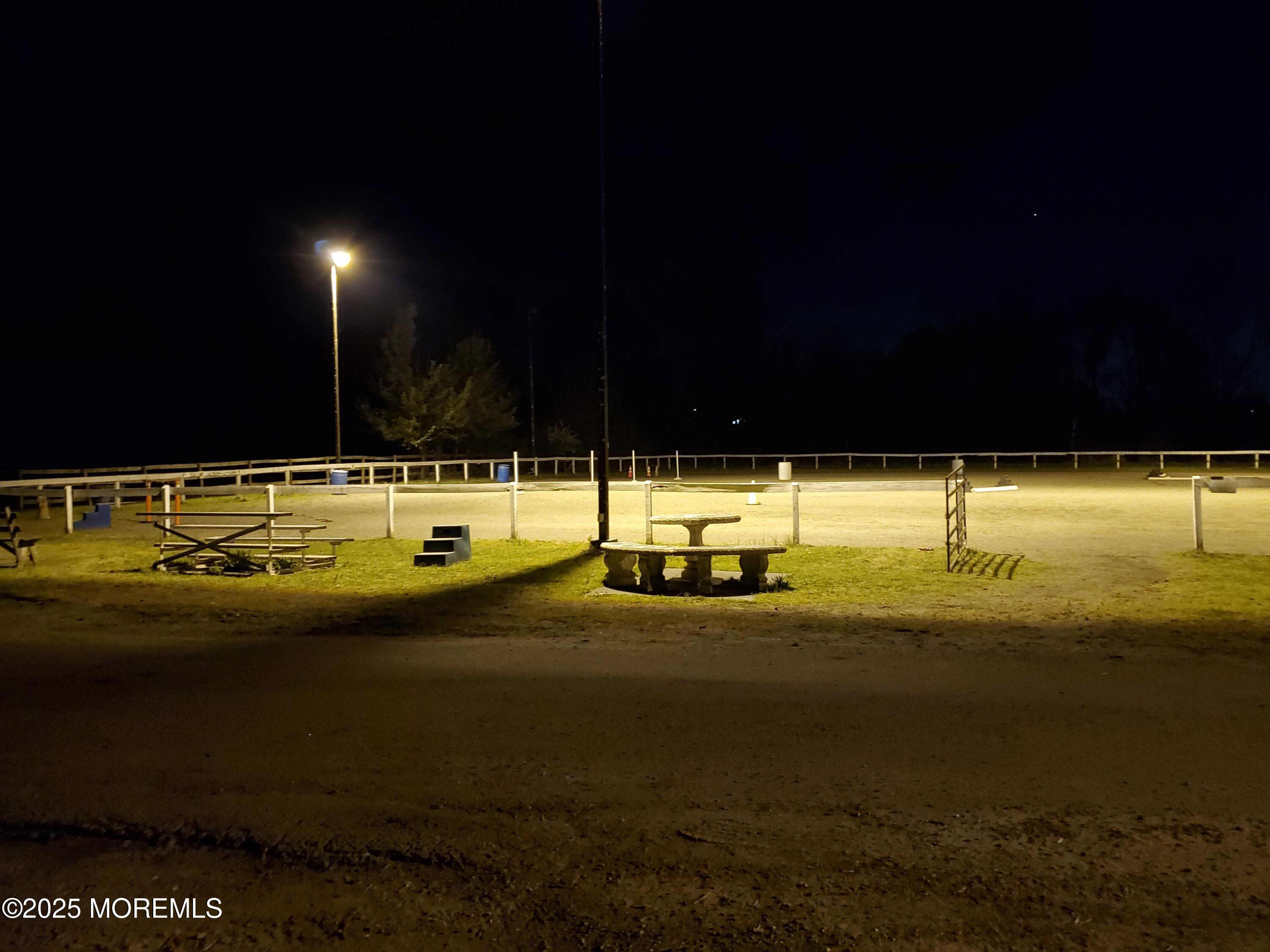 2328 Monmouth Road Jobstown, NJ 08041 - Photo 46 of 54 a view of swimming pool with table and chairs