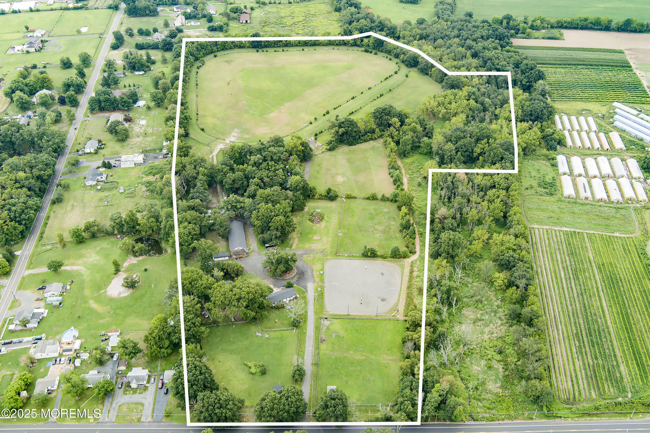 2328 Monmouth Road Jobstown, NJ 08041 - Photo 51 of 54 a view of a garden