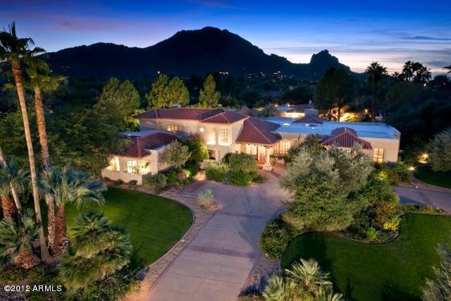 6325 North Yucca Road Paradise Valley, AZ 85253 - Photo 3 of 38 Front w/mtn. views