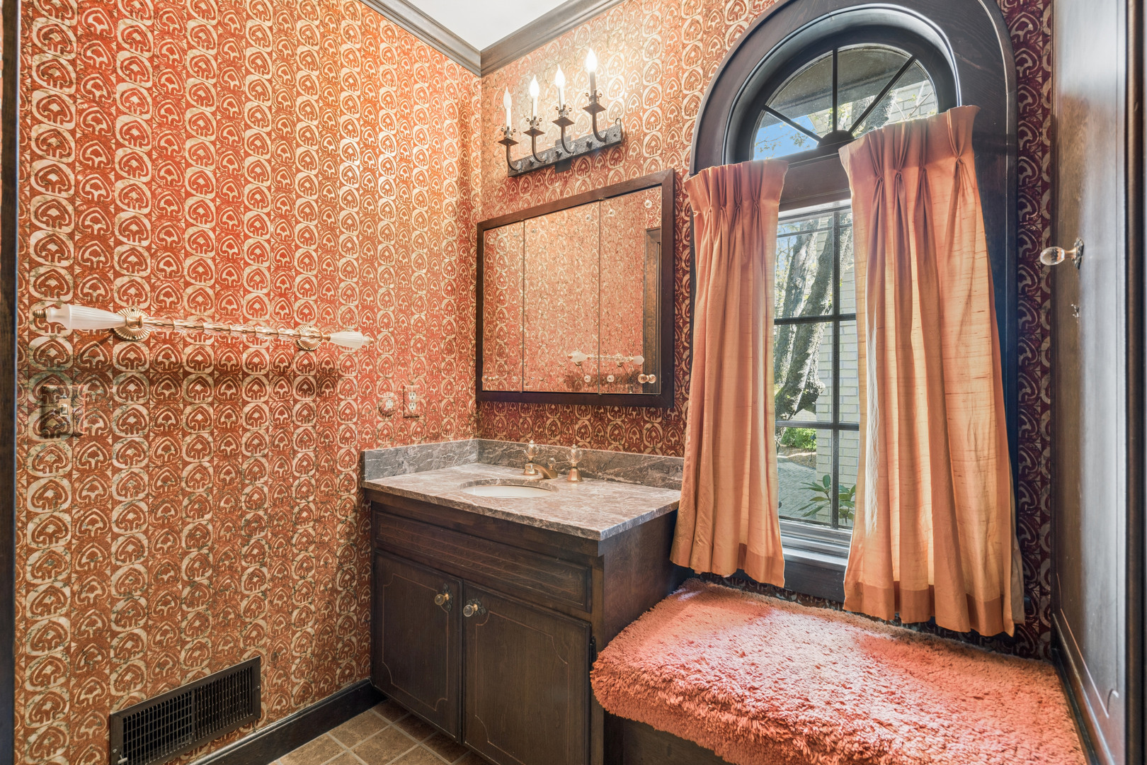4001 26th Street Rock Island, IL 61201 - Photo 48 of 94 a bathroom with a sink a mirror and a window