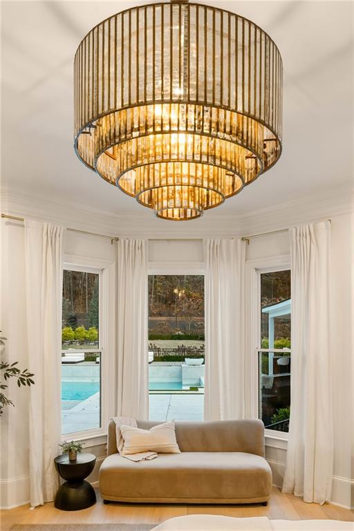 7160 Bennett Road Cumming, GA 30041 - Photo 33 of 83 a living room with a large bed furniture and a window