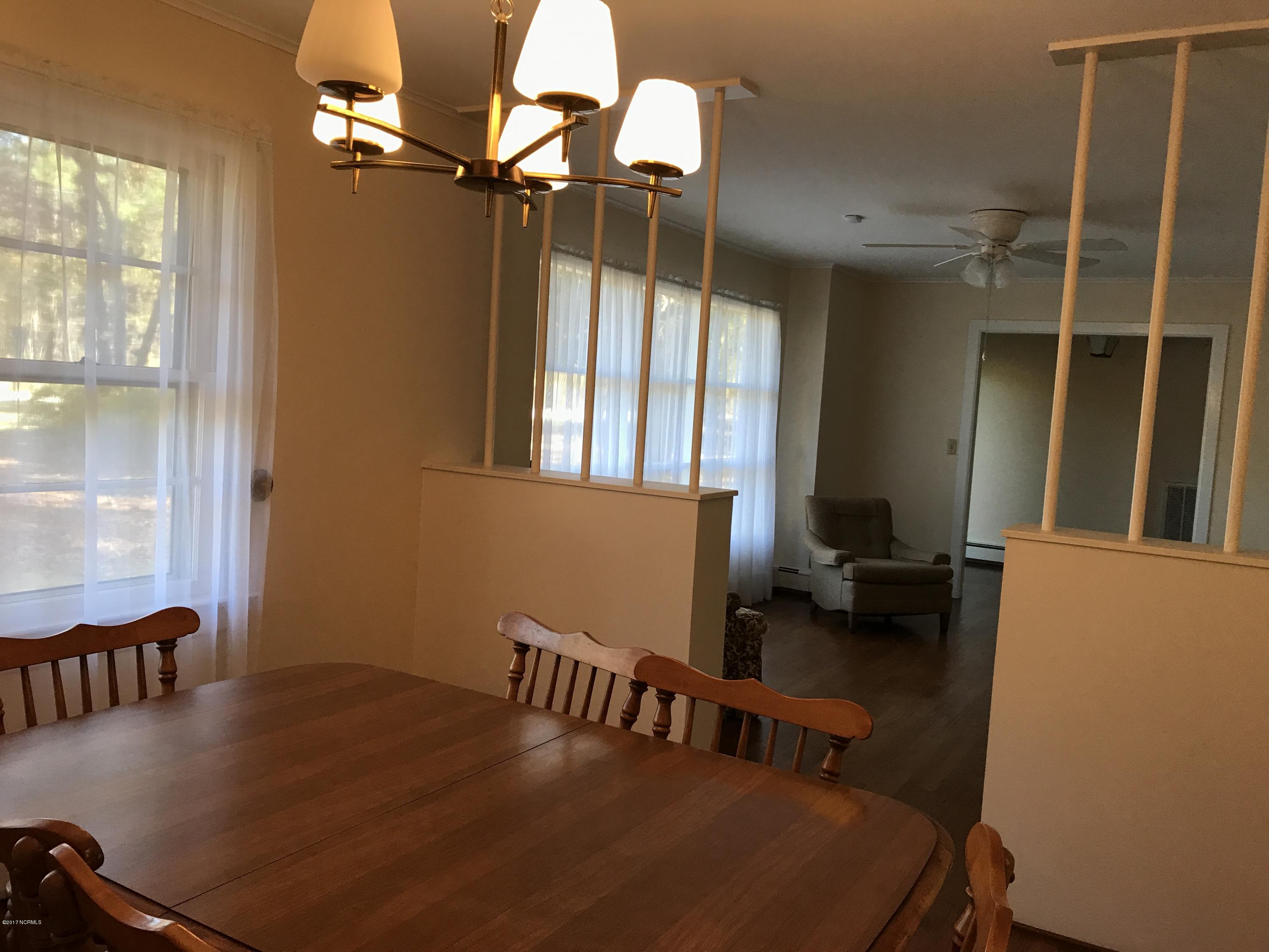 365 Will Baker Road Kinston, NC 28504 - Photo 7 of 17 View from Dining Room