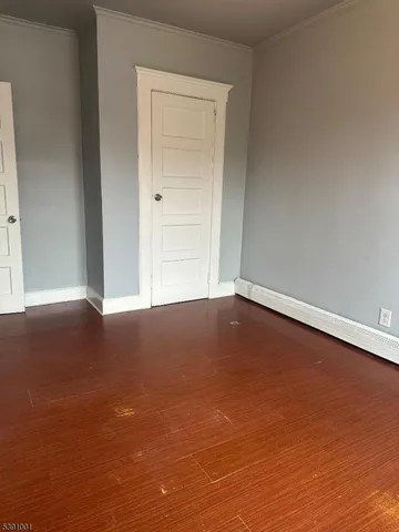 an empty room with a natural light