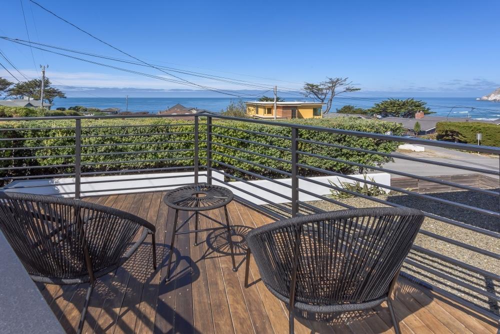 1241 Main Street Montara, CA 94037 - Photo 13 of 34 a view of a balcony with furniture