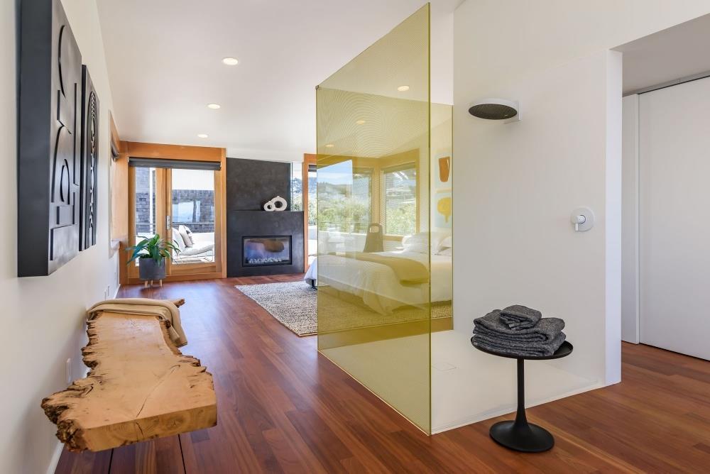 1241 Main Street Montara, CA 94037 - Photo 14 of 34 a living room with furniture and wooden floor