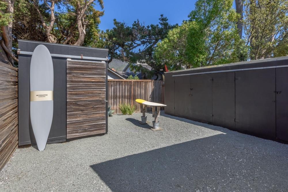 1241 Main Street Montara, CA 94037 - Photo 23 of 34 a view of a chair and table in the patio