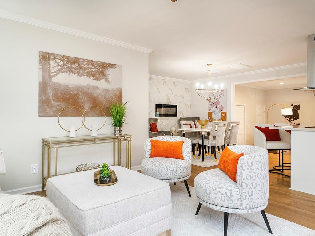 1720 Elder Way Burlington, NC 27215 - Photo 9 of 34 a living room with furniture and a table