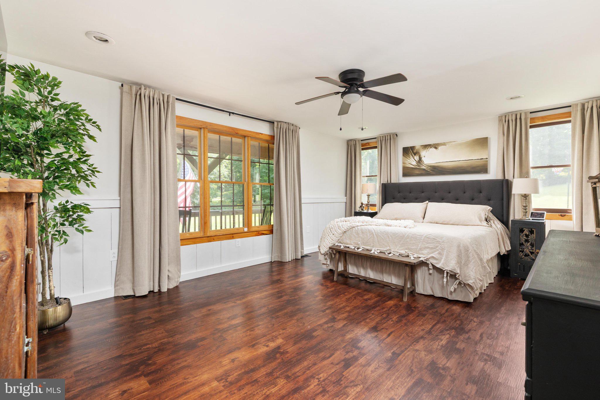 1396 Cullers Run Road Mathias, WV 26812 - Photo 30 of 79 Serene bedroom with natural light and charm.