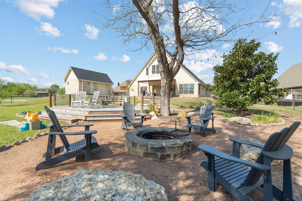 112 Waterfall Court Azle, TX 76020 - Photo 33 of 40 a building outdoor space with patio furniture and outdoor seating