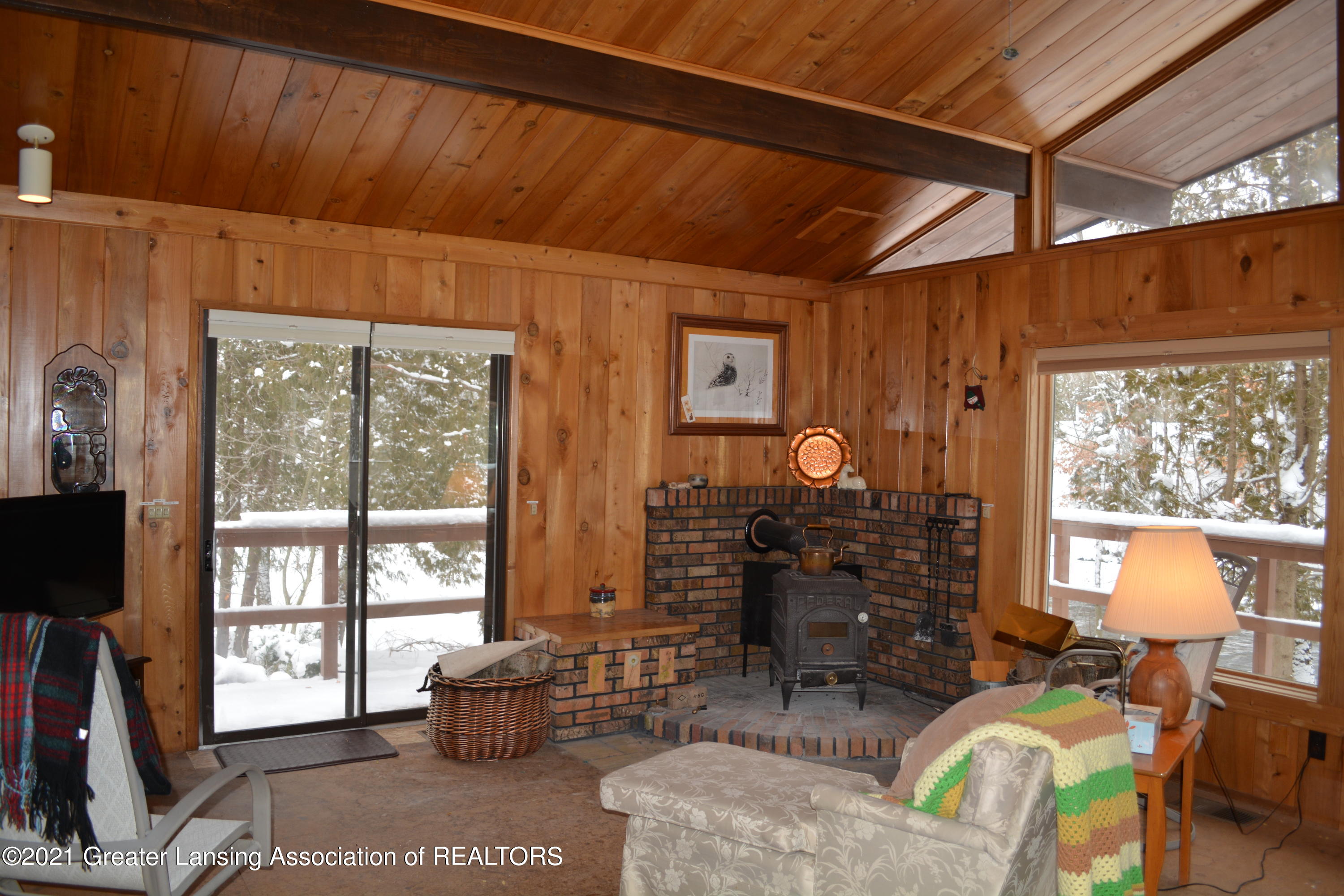 8057 East Garfield Road Hesperia, MI 49421 - Photo 23 of 75 Living Room Sliding Glss Door