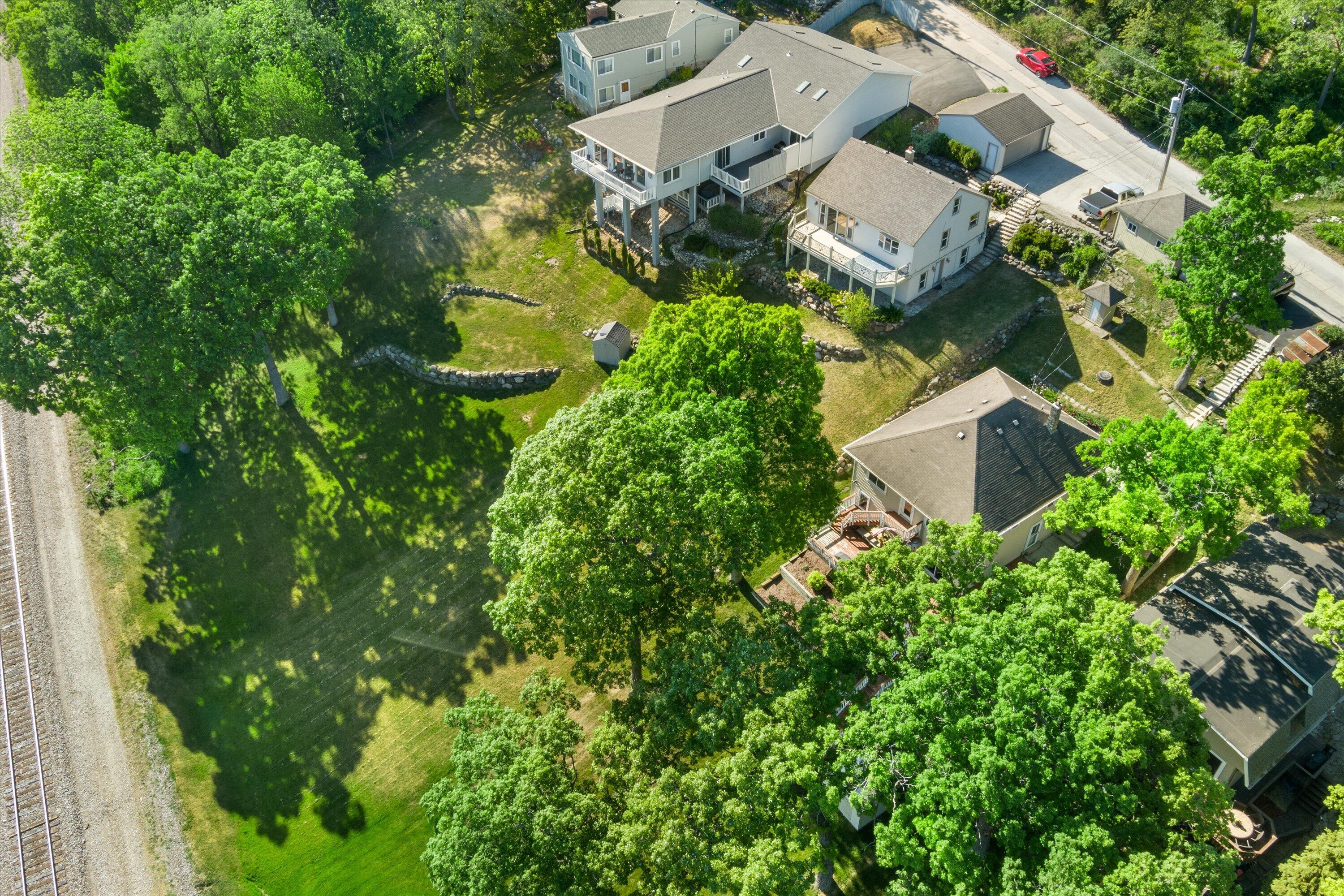 N39W27485 Hillside Grove Road Pewaukee, WI 53072 - Photo 34 of 43 Aerial view