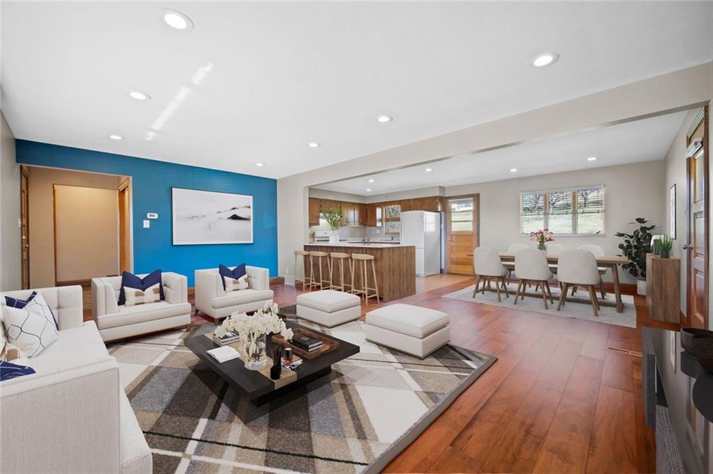 12217 Longview Drive Irwin, PA 15642 - Photo 6 of 36 a living room with furniture and wooden floor