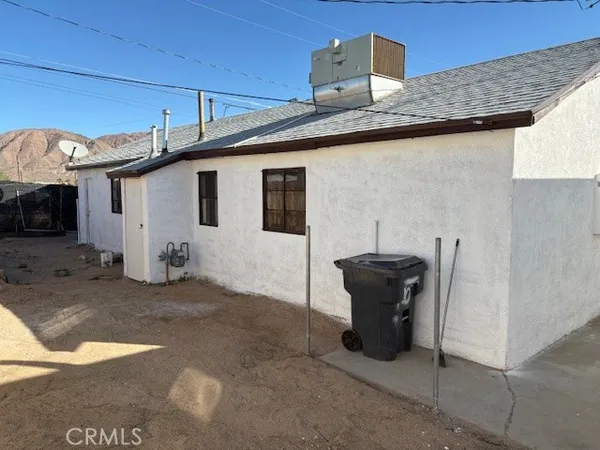 a view of a house with patio