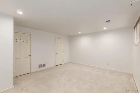 wooden floor in an empty room