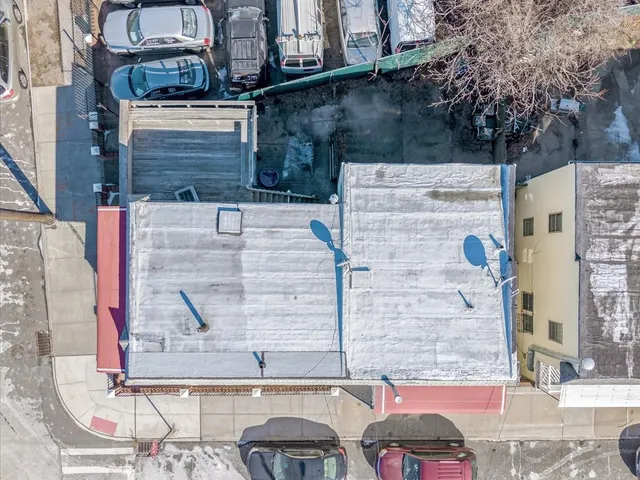 a view of building with outdoor space