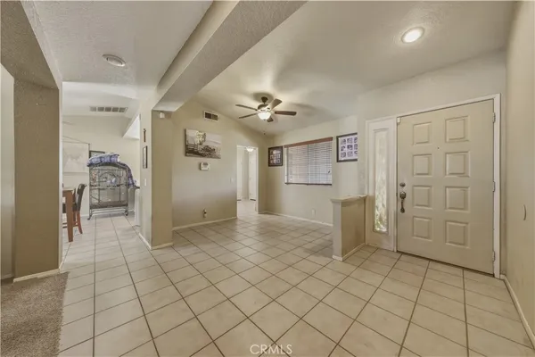 a view of a livingroom with a furniture