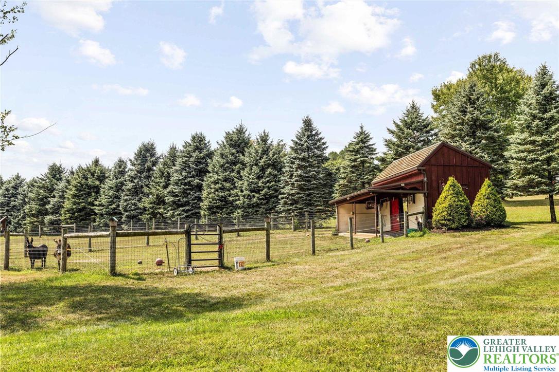 3791 Hunter Road Kintnersville, PA 18930 - Photo 51 of 55 a front view of a house with a yard