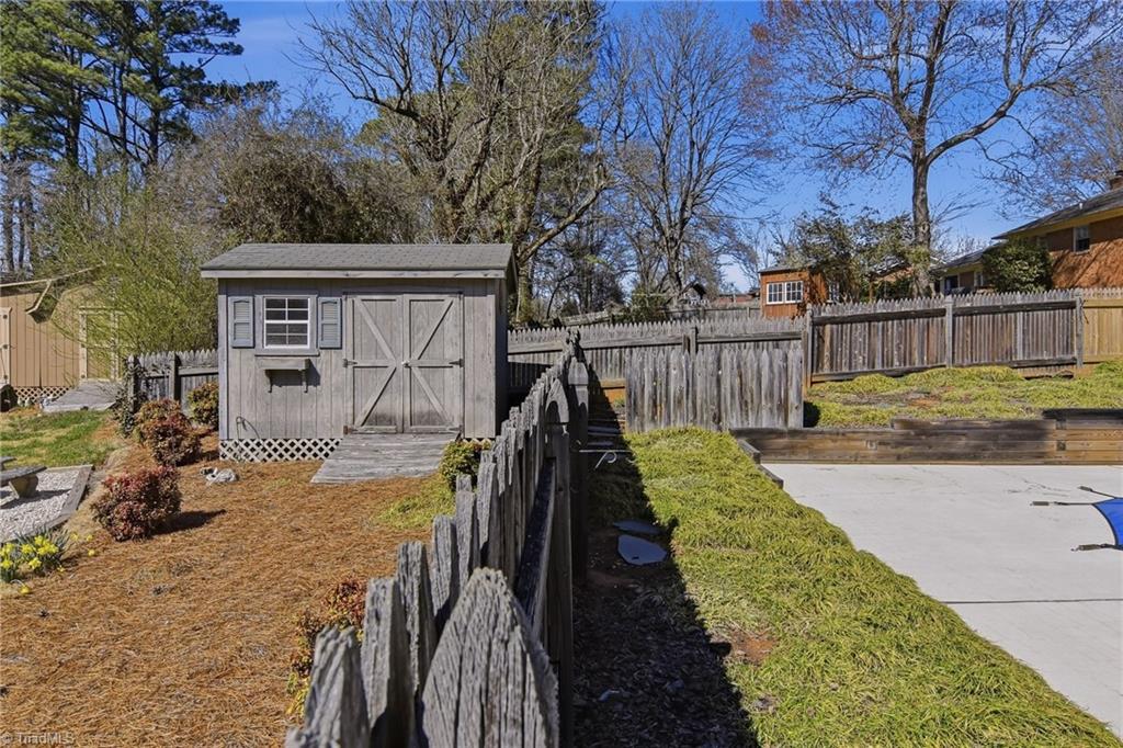 4325 Witherow Road Winston-Salem, NC 27106 - Photo 34 of 38 Large outbuilding for pool storage