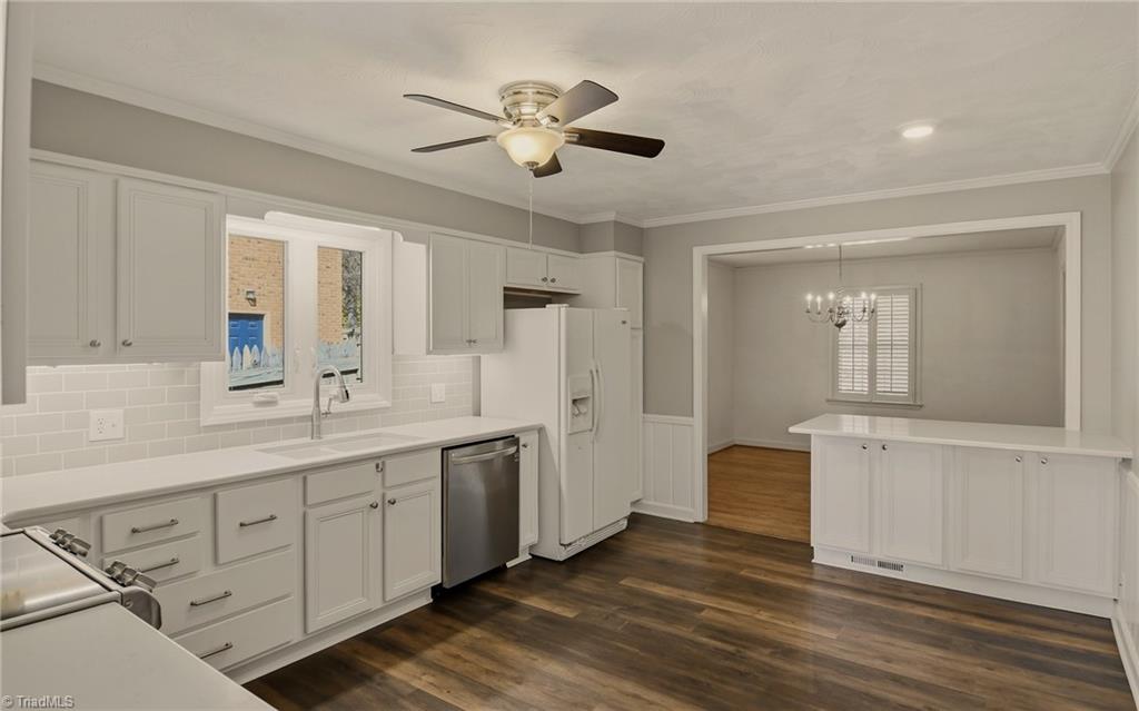 4325 Witherow Road Winston-Salem, NC 27106 - Photo 9 of 38 Updated Kitchen with great storage