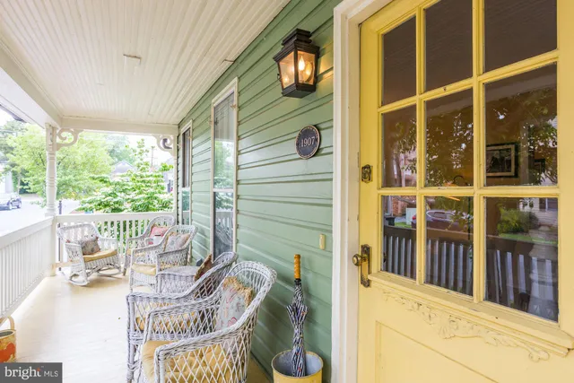 a balcony view with a outdoor space
