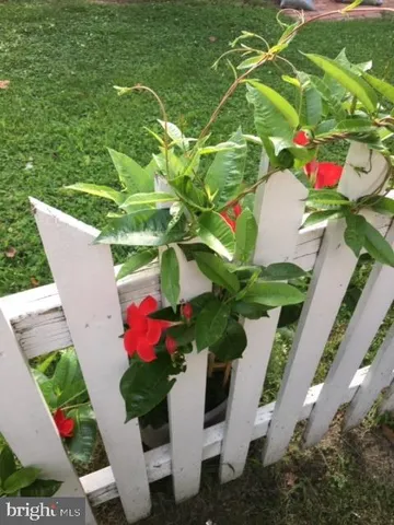 a view of a building with a yard