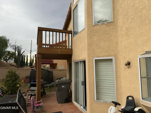 a view of balcony and patio