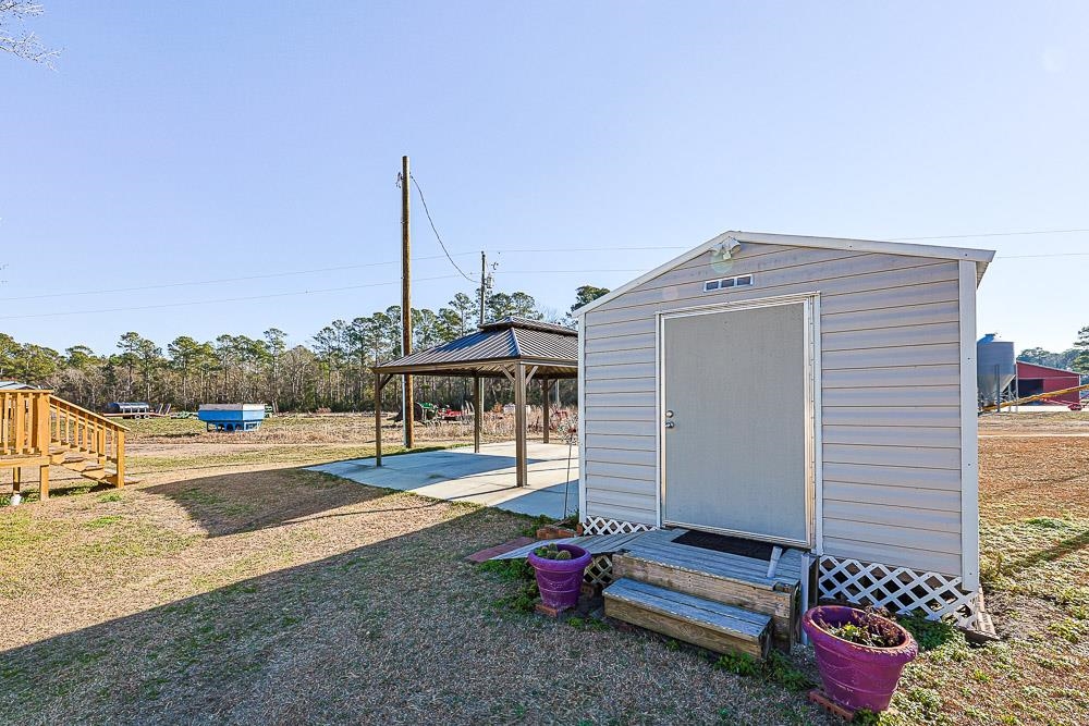 6773 Hampton Road Conway, SC 29527 - Photo 34 of 39 View of shed with a gazebo and entry steps
