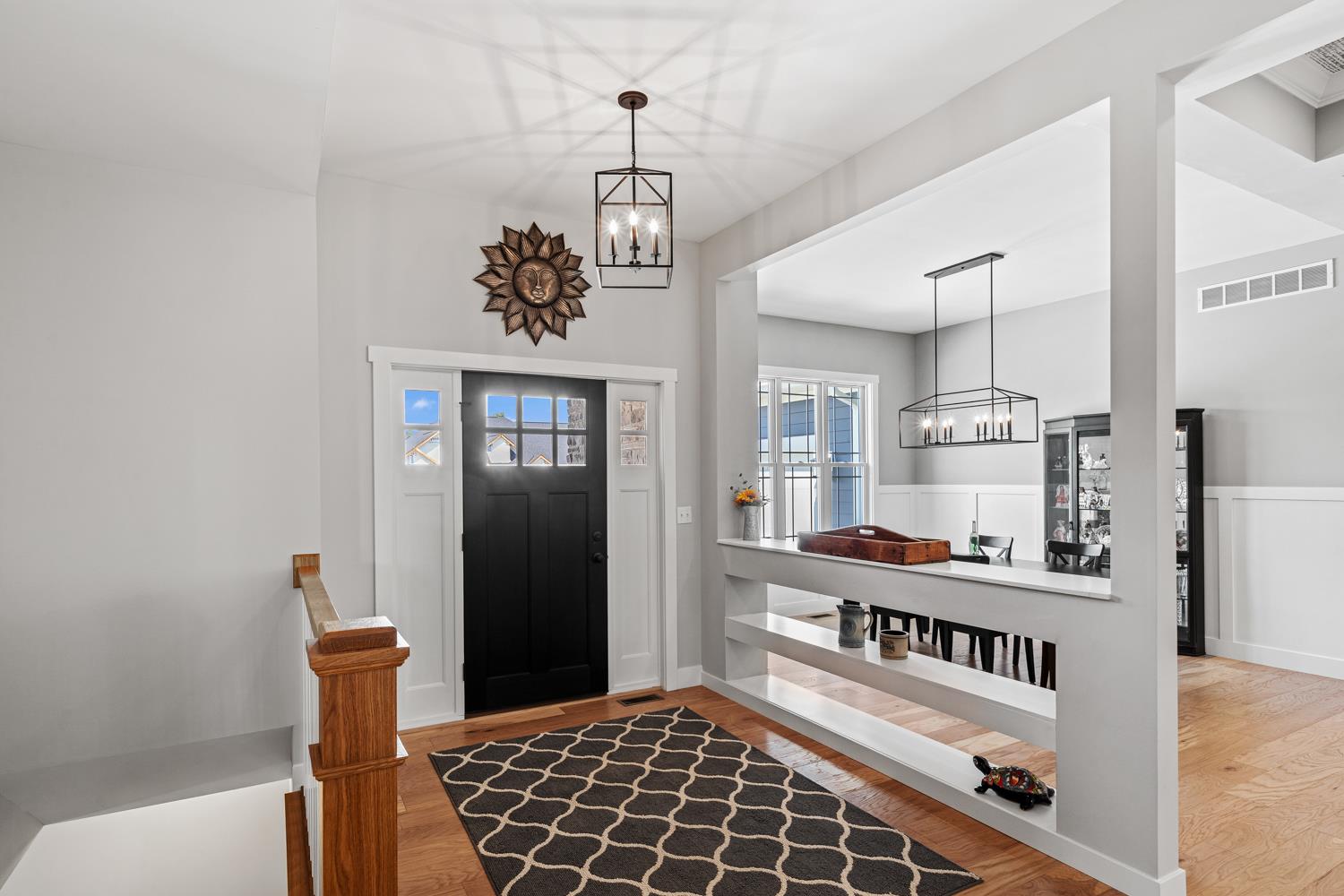 795 Madison Ridge Road Lawrenceburg, IN 47025 - Photo 4 of 72 Foyer defined with open display shelves.
