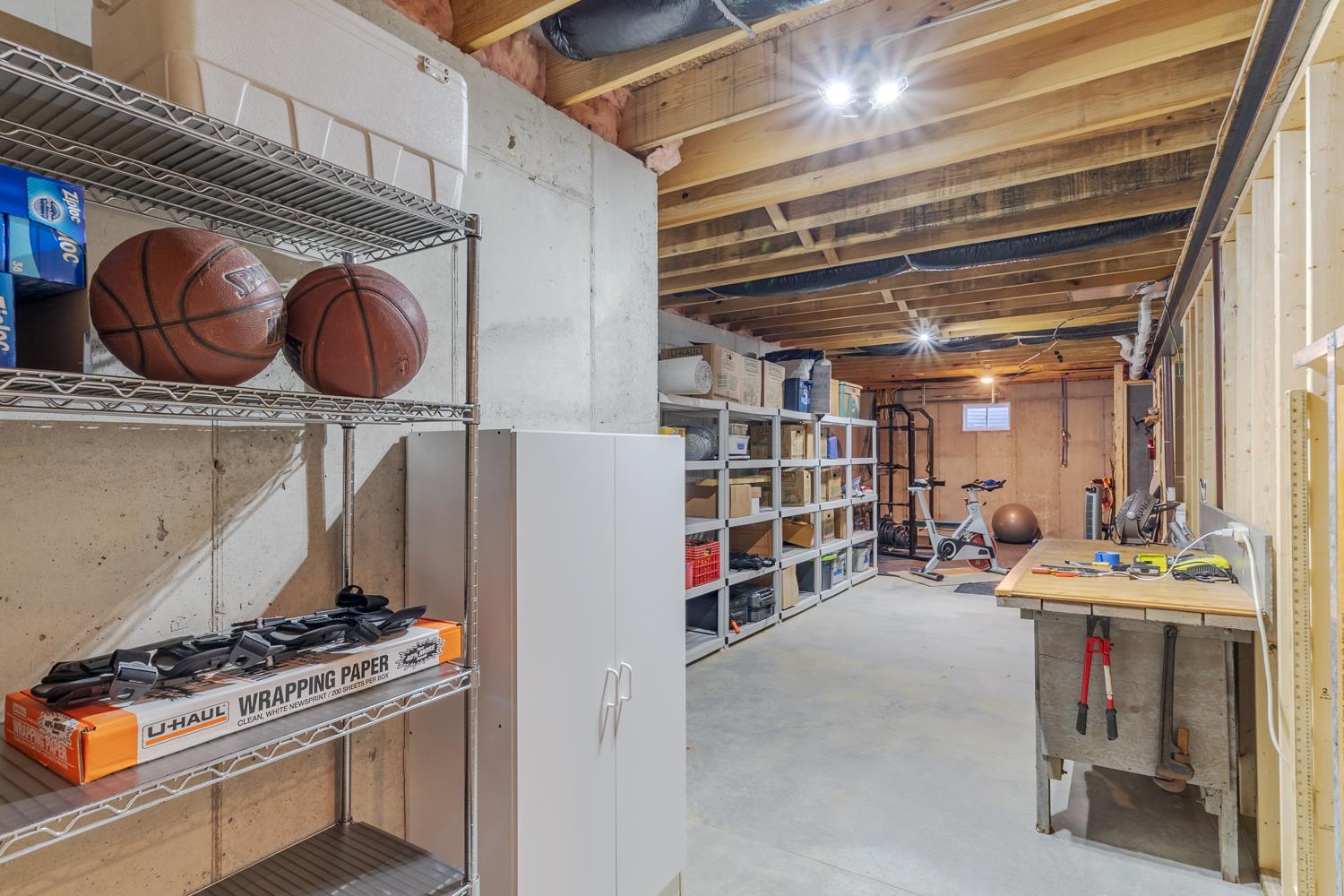 795 Madison Ridge Road Lawrenceburg, IN 47025 - Photo 53 of 72 Huge storage area in the lower level.