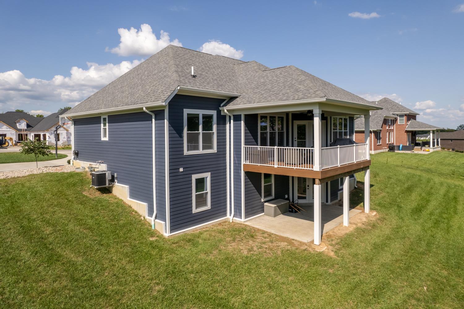 795 Madison Ridge Road Lawrenceburg, IN 47025 - Photo 61 of 72 Attractive and durable Hardy plank siding.