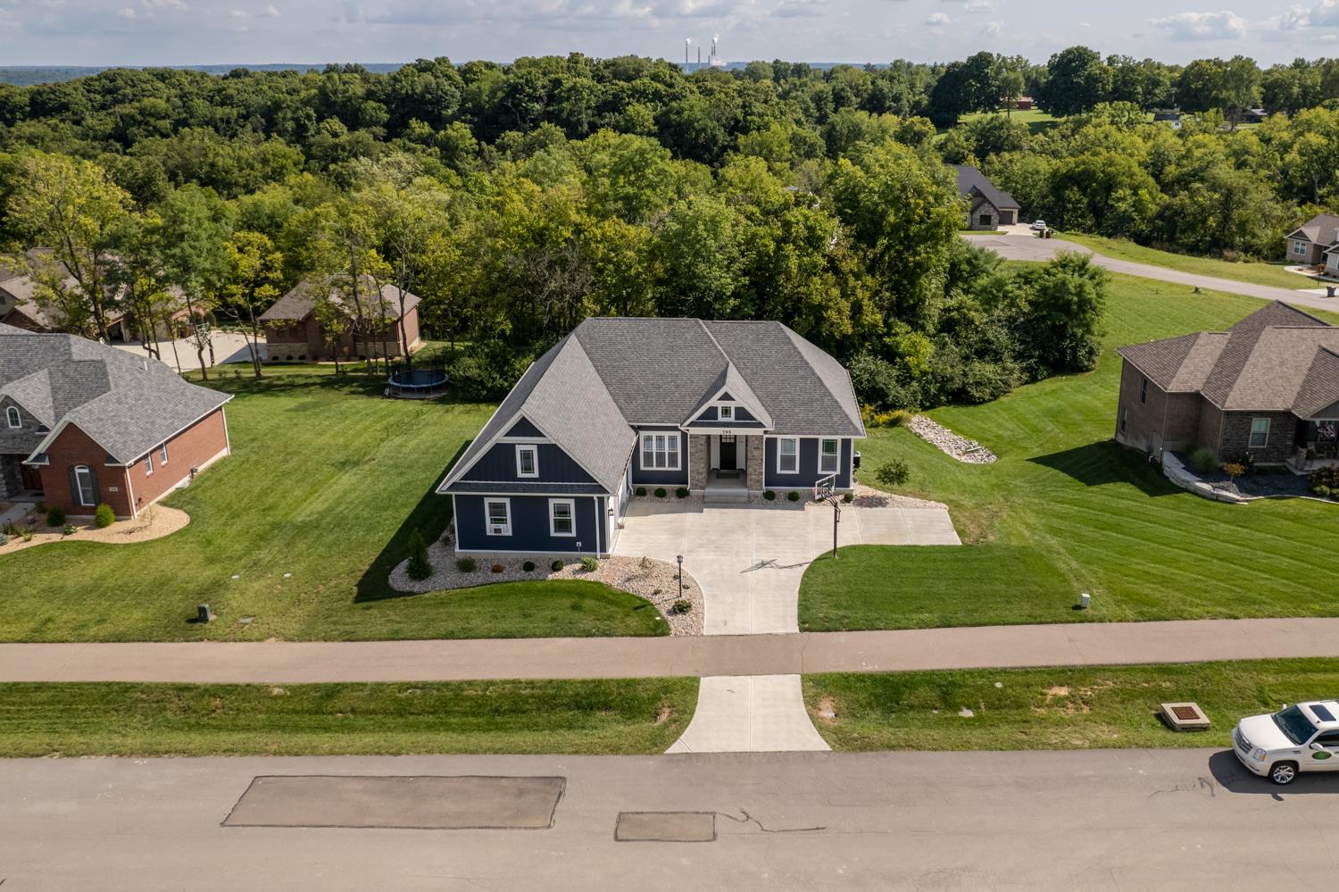 795 Madison Ridge Road Lawrenceburg, IN 47025 - Photo 66 of 72 Plenty of room in between homes.