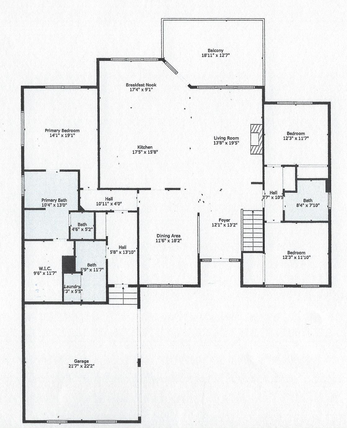 795 Madison Ridge Road Lawrenceburg, IN 47025 - Photo 71 of 72 Floor Plan - Level 1