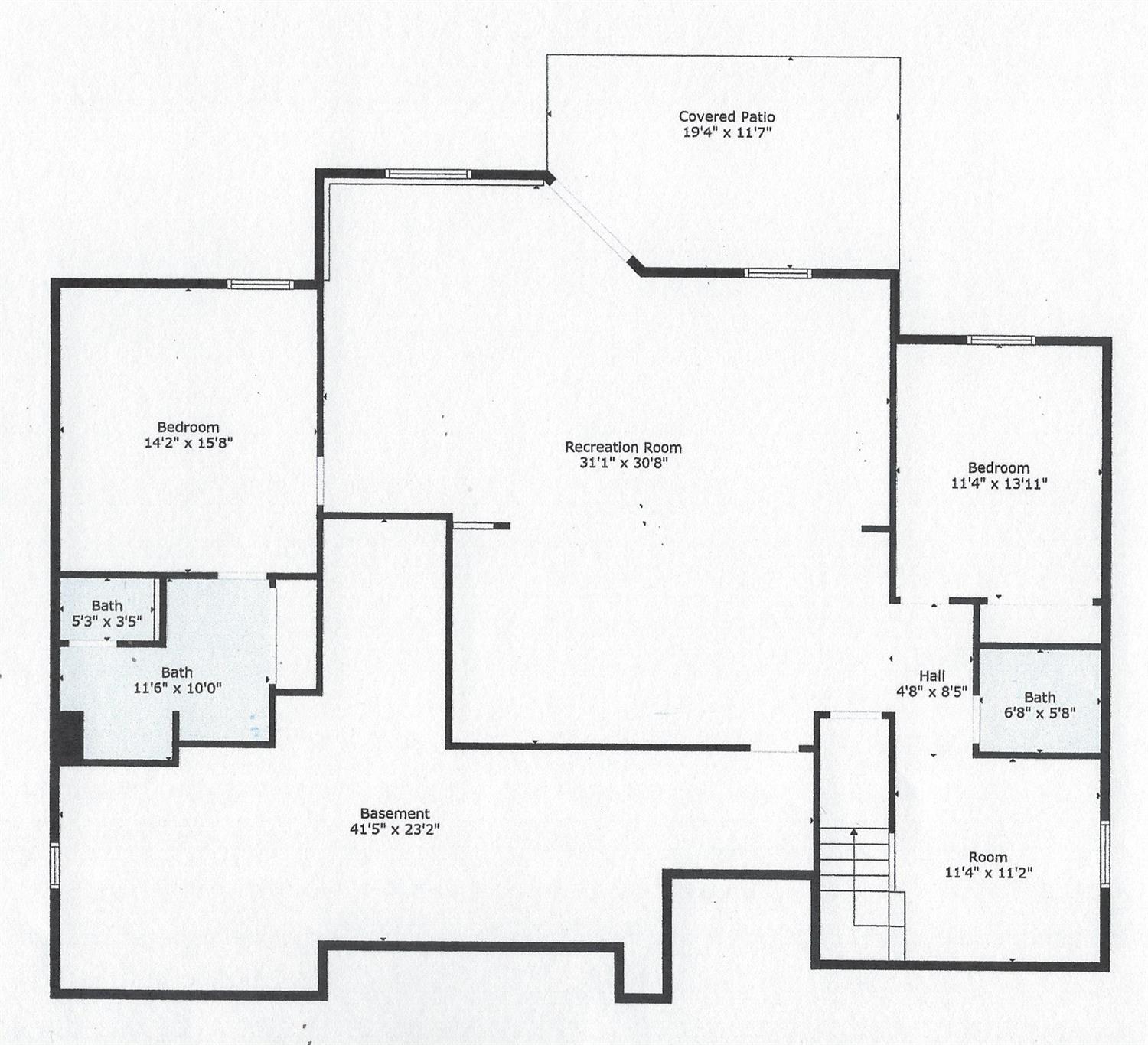 795 Madison Ridge Road Lawrenceburg, IN 47025 - Photo 72 of 72 Floor Plan - Lower Level