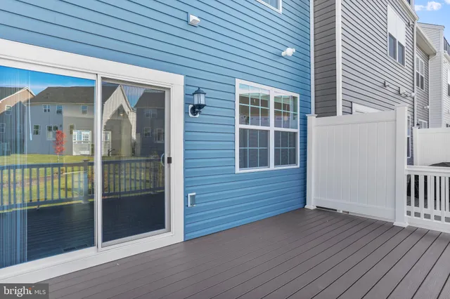 a view of front door of house