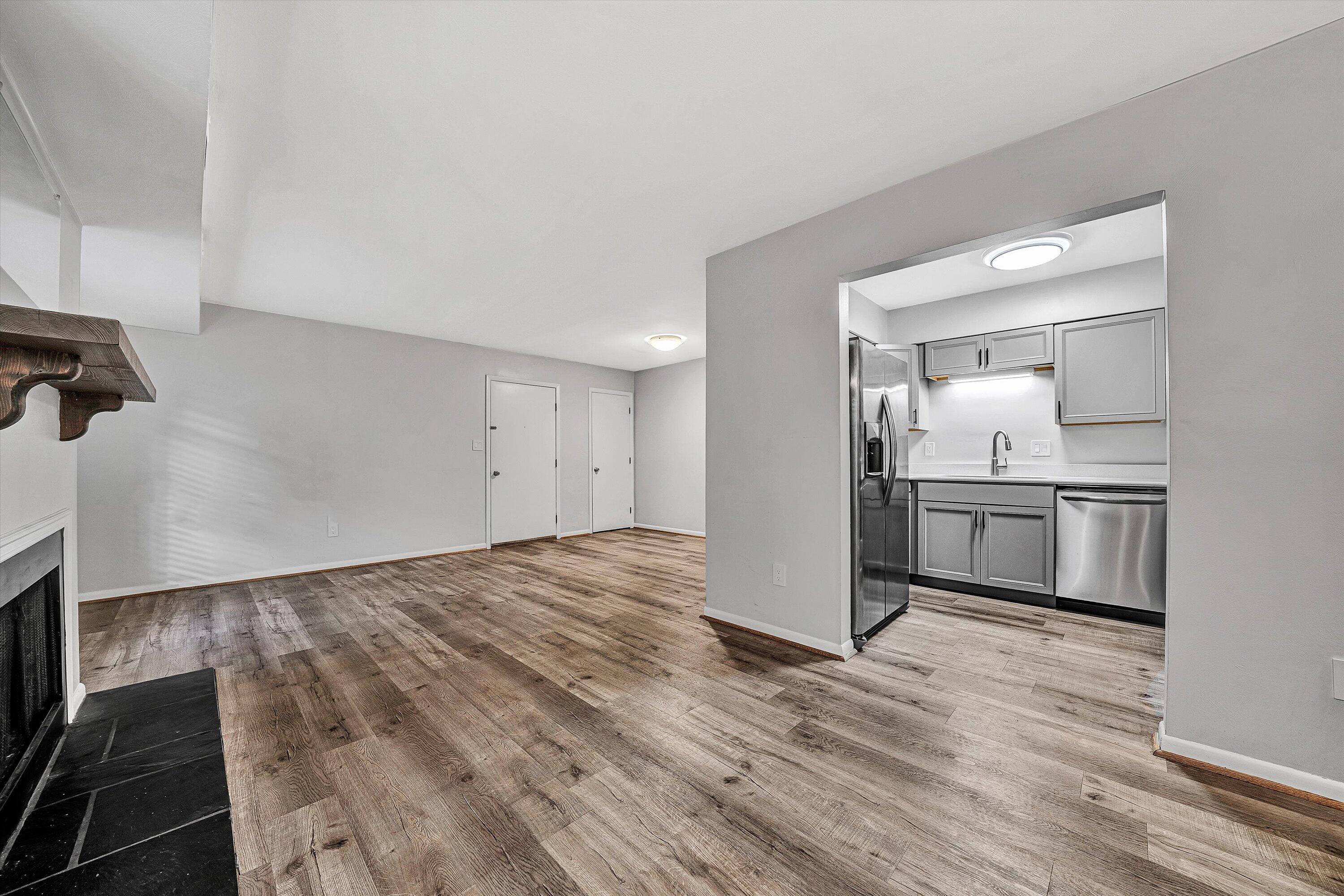 3549 Timberline Trail, Unit 149 Roanoke, VA 24018 - Photo 8 of 18 a view of a kitchen cabinets and wooden floor