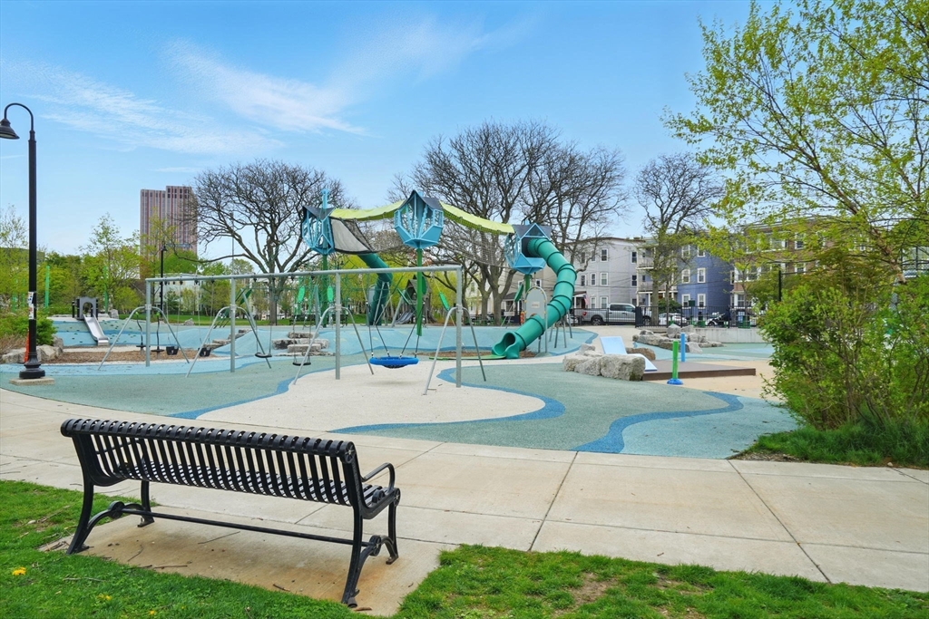 25 Bowdoin Street Somerville, MA 02143 - Photo 25 of 28 a view of a patio with a yard