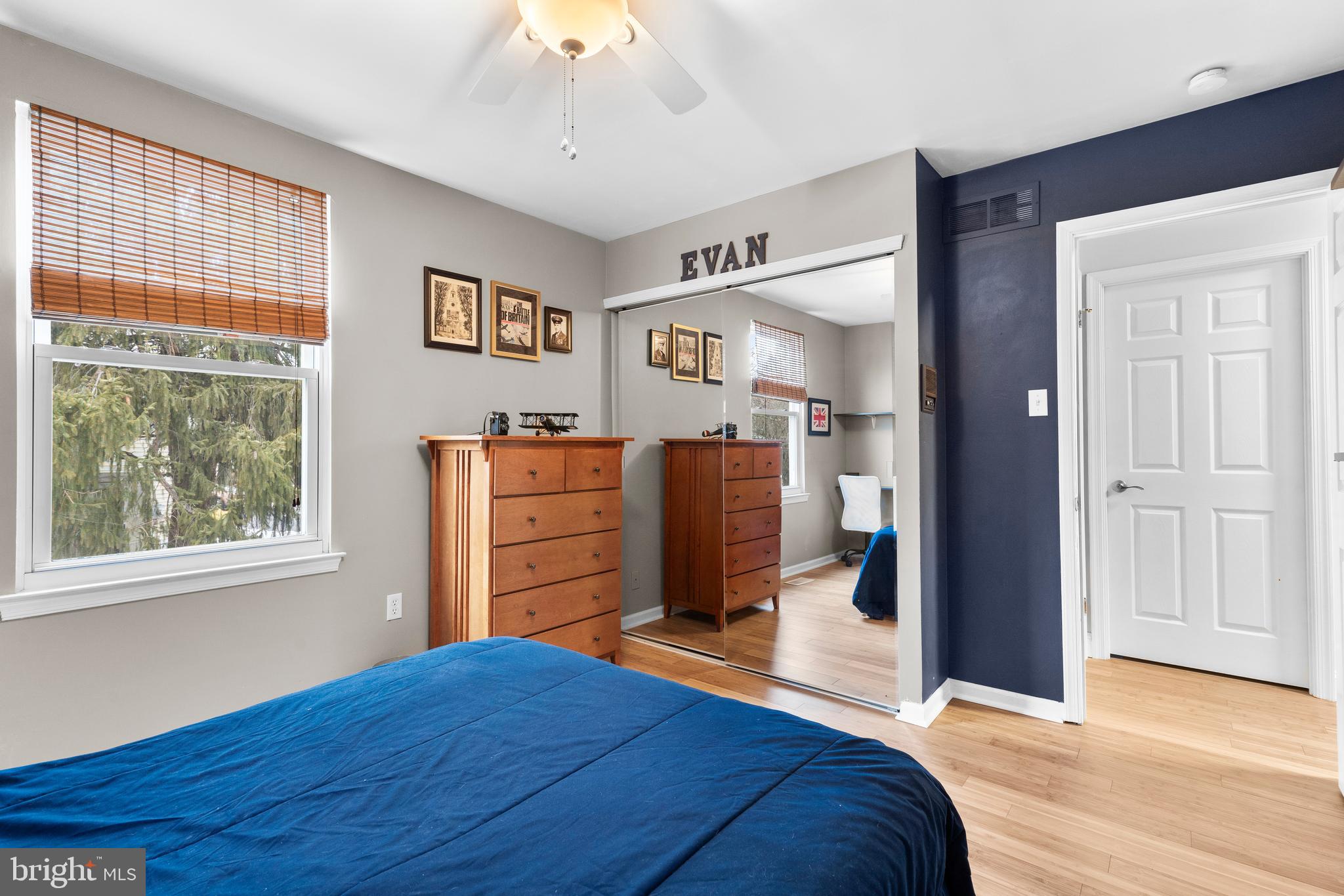 105 South Timber Road Southampton, PA 18966 - Photo 30 of 40 a bedroom with a bed and wooden floor