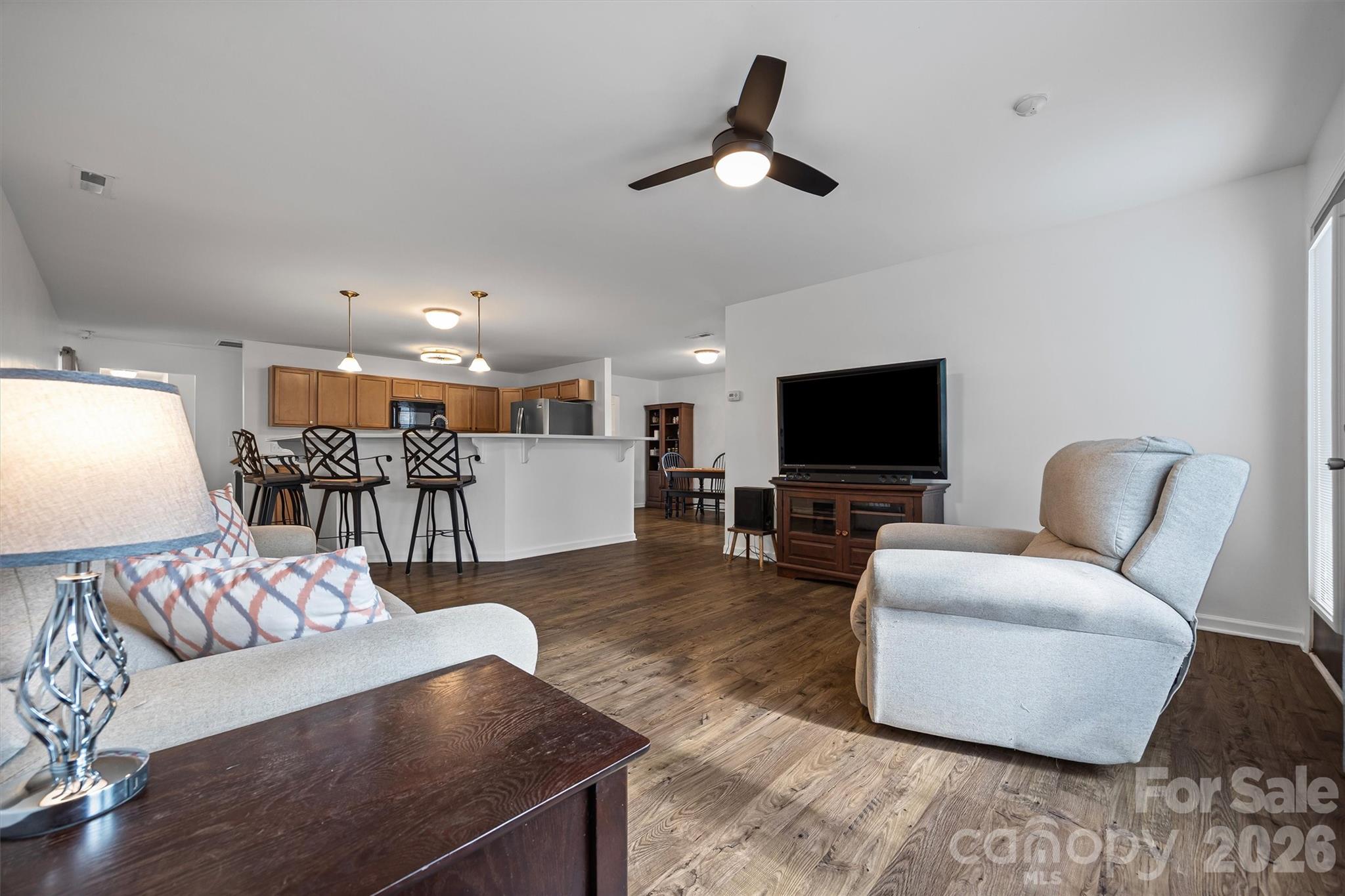 831 Yale Street, Unit 30 Rock Hill, SC 29730 - Photo 10 of 30 a living room with furniture and a flat screen tv