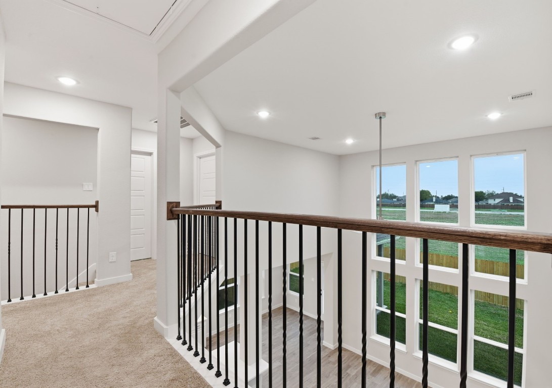 2415 Inlet Court Fresno, TX 77545 - Photo 24 of 50 a view of hallway with wooden floor