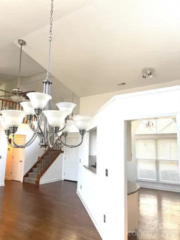 a very nice looking room with a large window