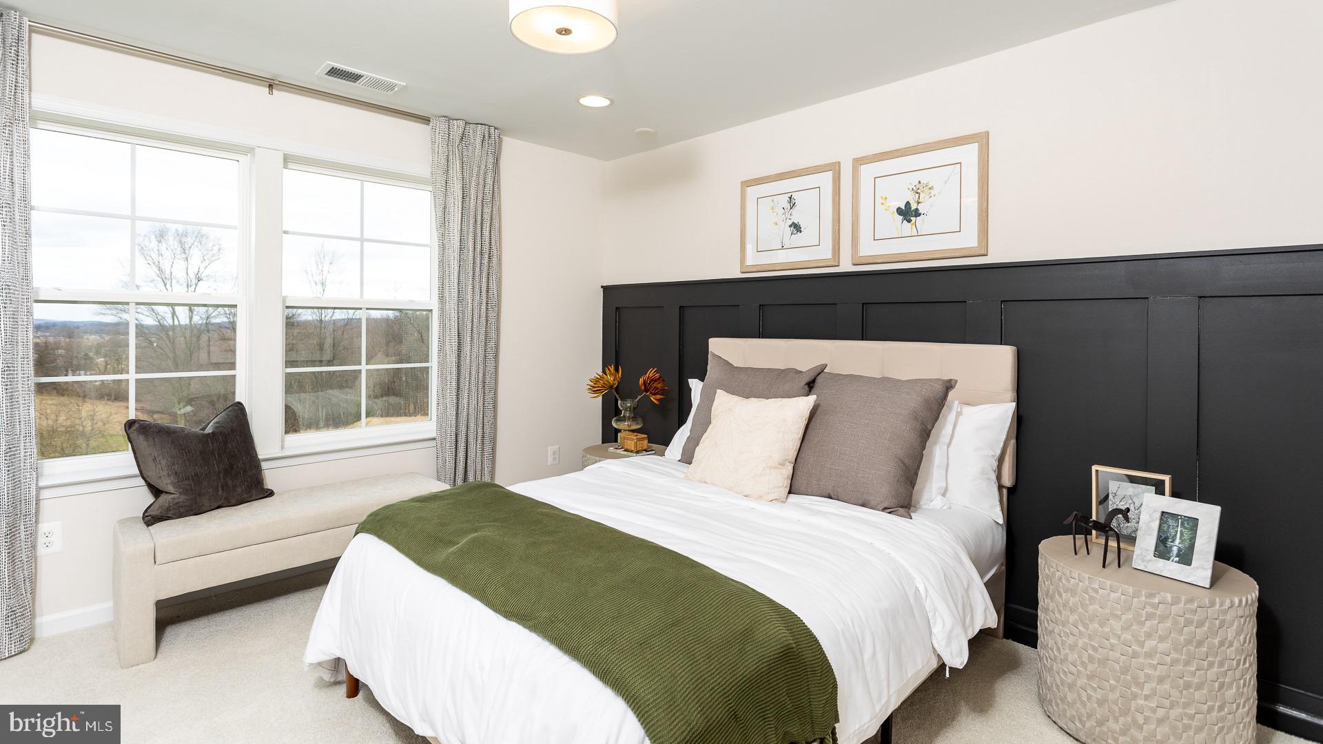 Tbb Monocacy Crossing Parkway, Unit REGENT Brunswick, MD 21716 - Photo 12 of 40 a bedroom with bed and a couch