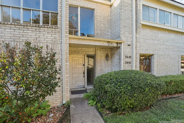 front view of a house