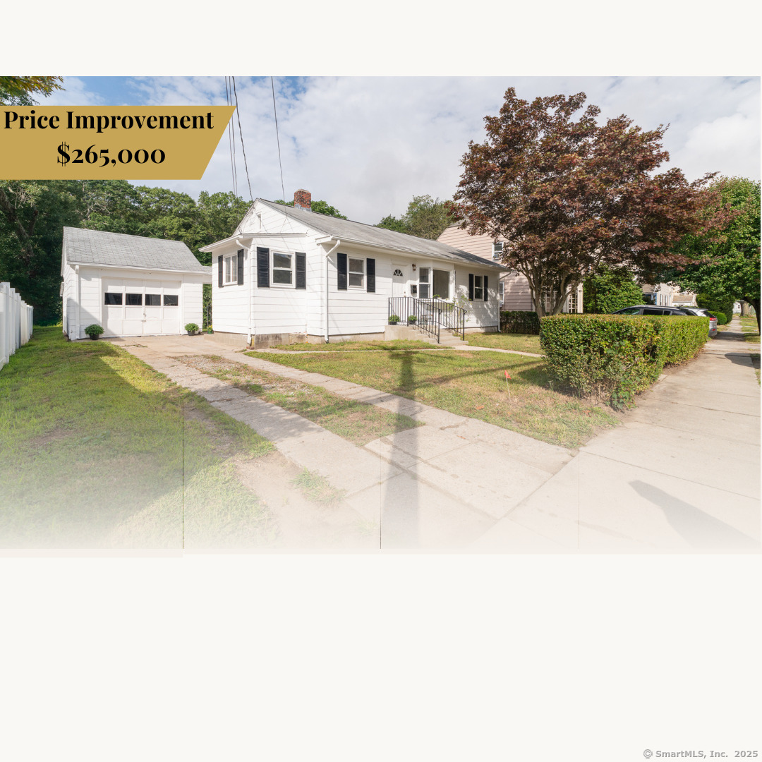 a view of pool building and trees in the background