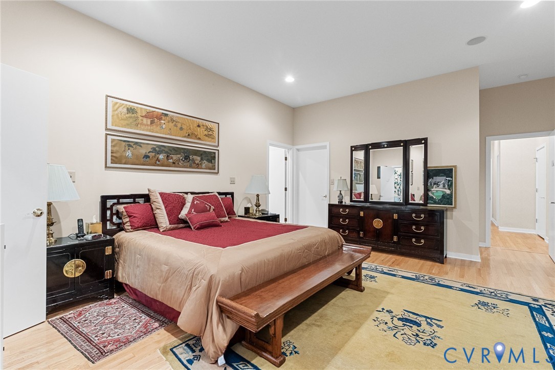 276 Colony Trail Lanexa, VA 23089 - Photo 36 of 43 Bedroom featuring light wood-style floors and rece