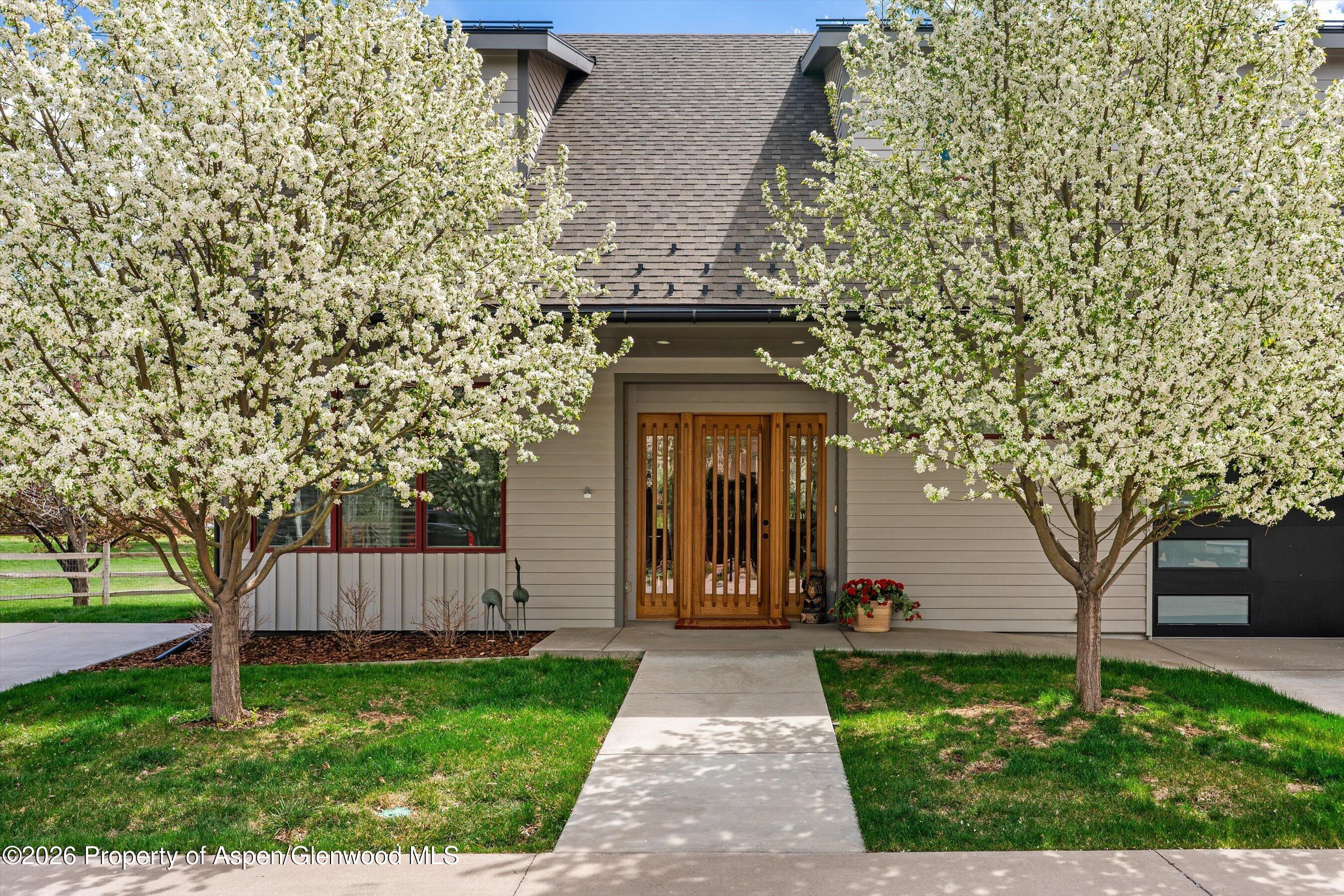 350 Sopris Circle Basalt, CO 81621 - Photo 26 of 49 front view of a house with a yard