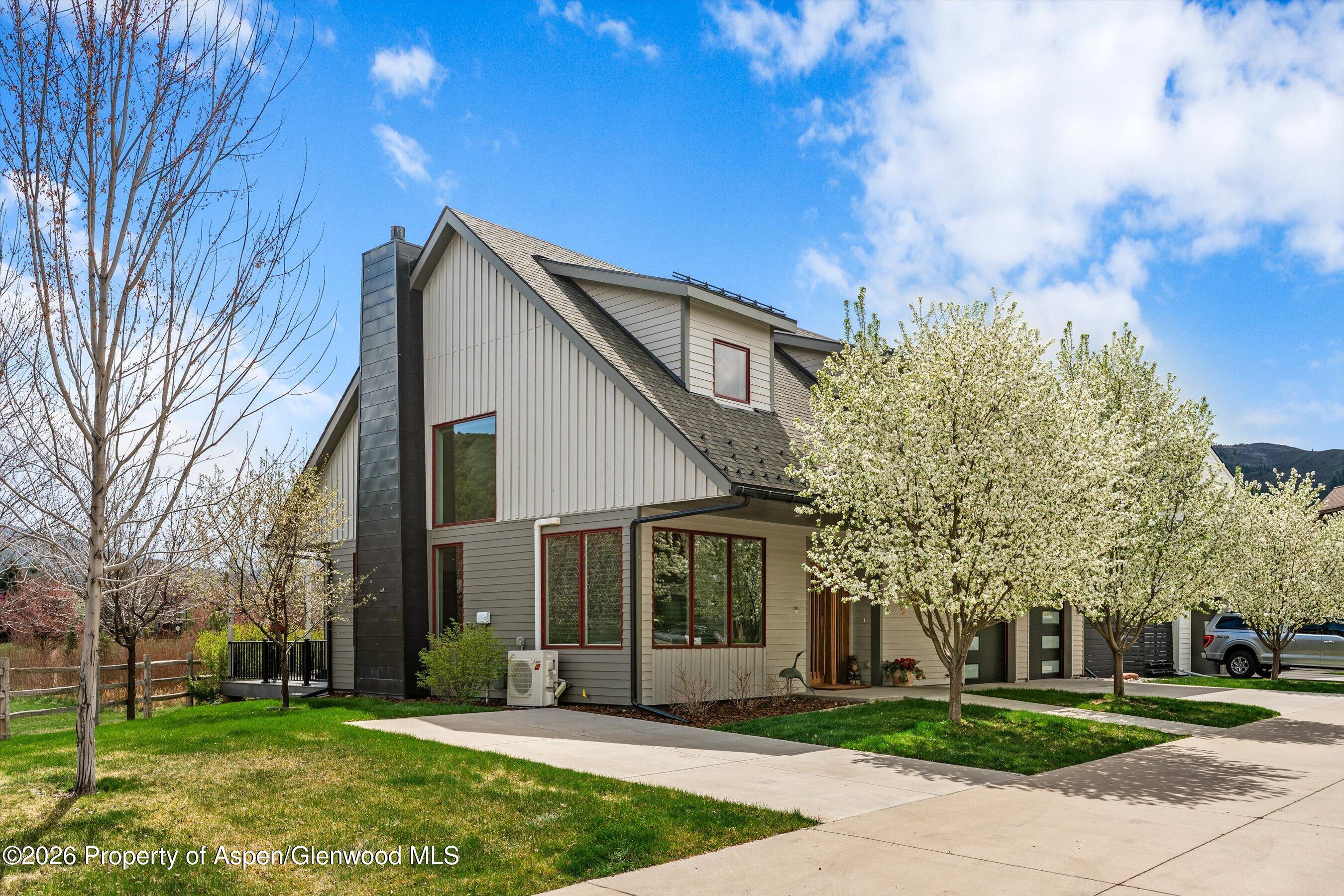 350 Sopris Circle Basalt, CO 81621 - Photo 30 of 49 a front view of a house with a yard