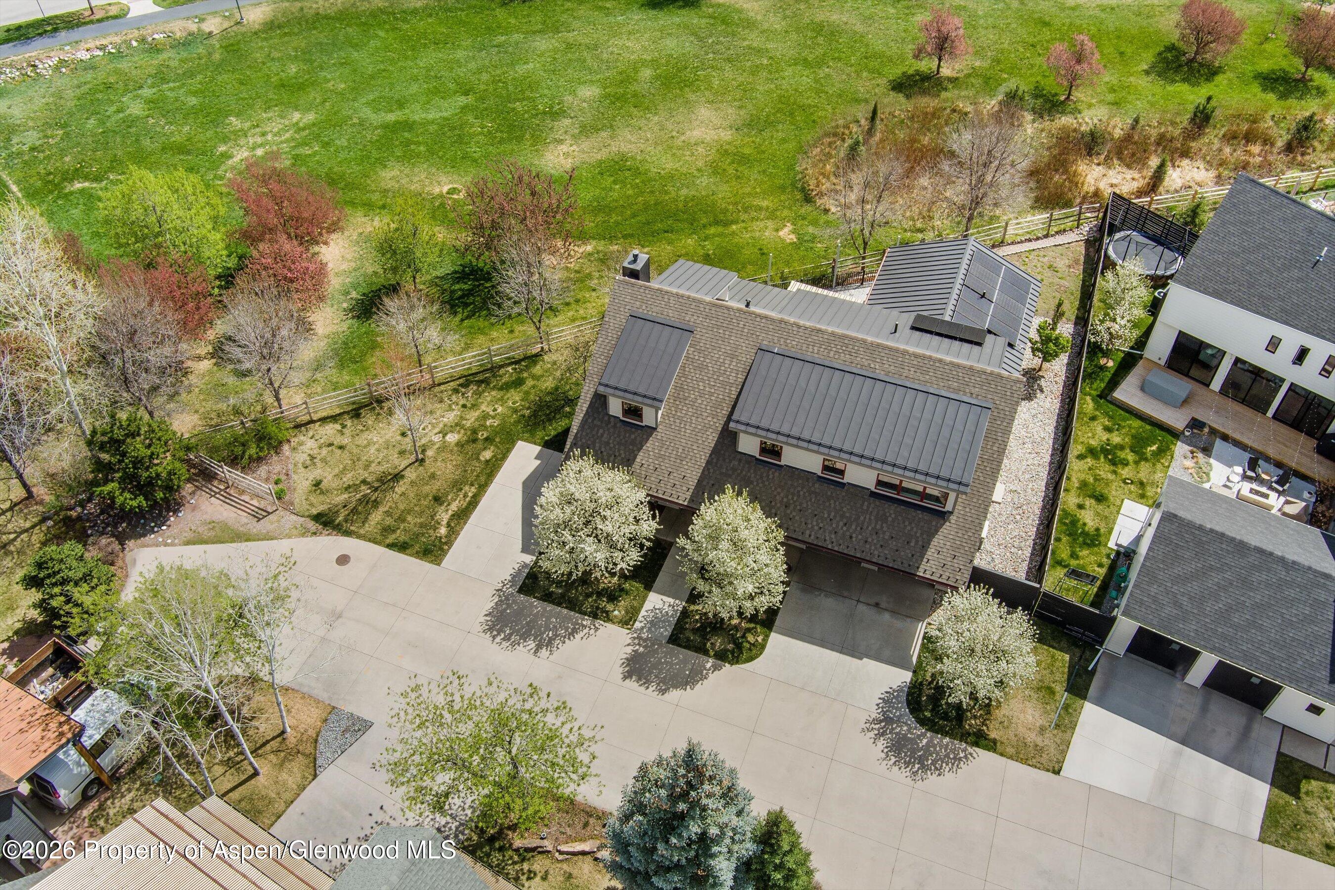 350 Sopris Circle Basalt, CO 81621 - Photo 36 of 49 an aerial view of a house with a yard